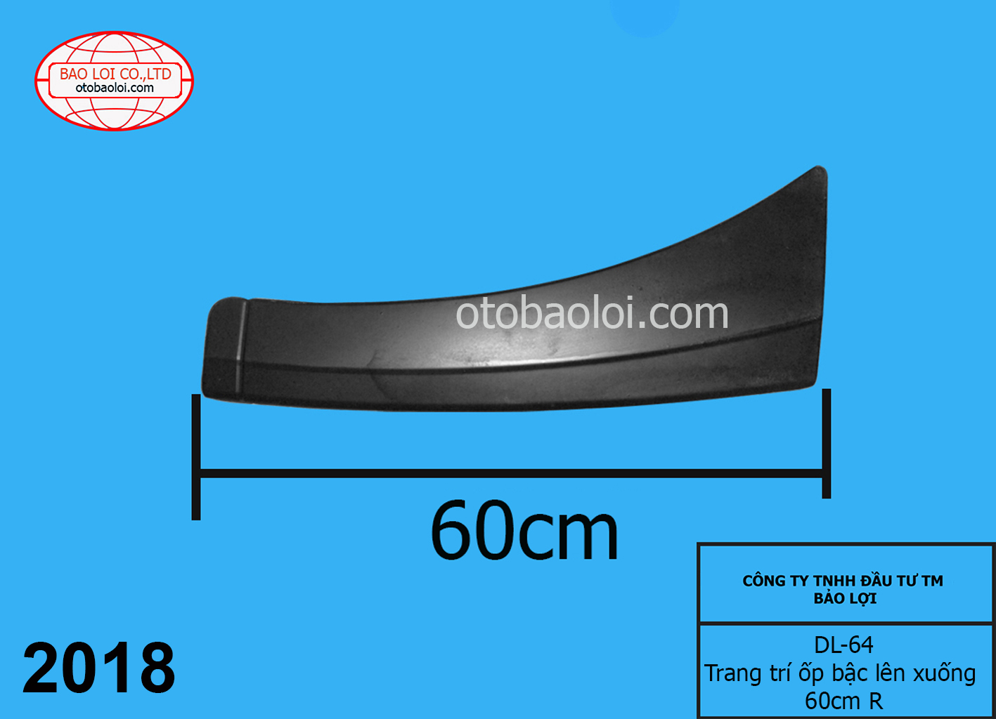 Trang trí ốp bậc lên xuống 60cm R F2000 