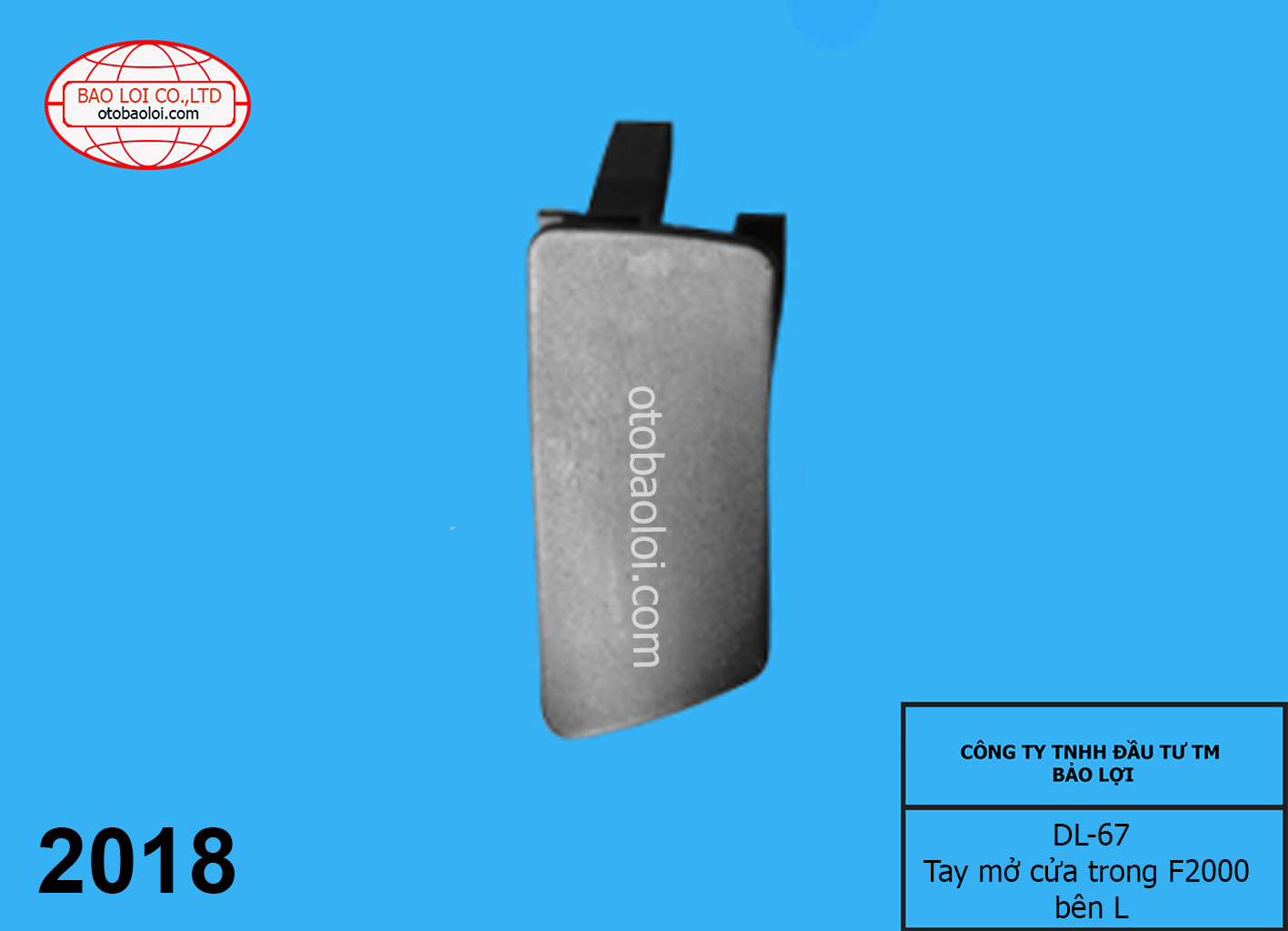 Tay mở cửa trong F2000 bên L