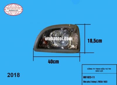 Đèn pha 3 bóng L FOCIA 1023
