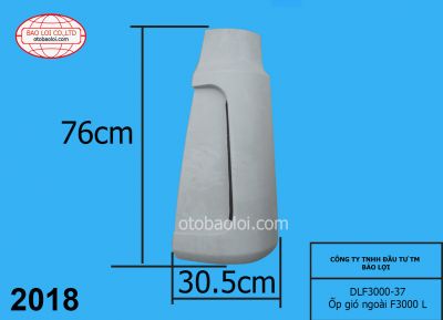 Ốp gió ngoài F3000 L