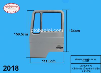 Cánh cửa tổng thành điện L  F3000 