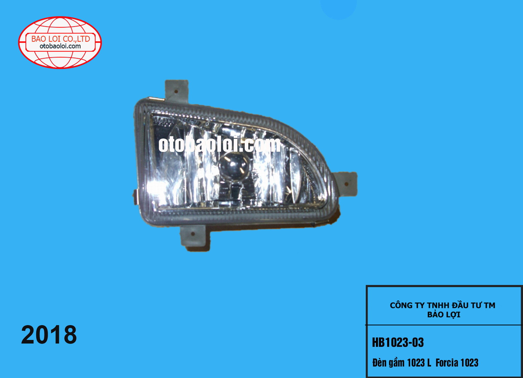 Đèn gầm 1023 L  Forcia 1023