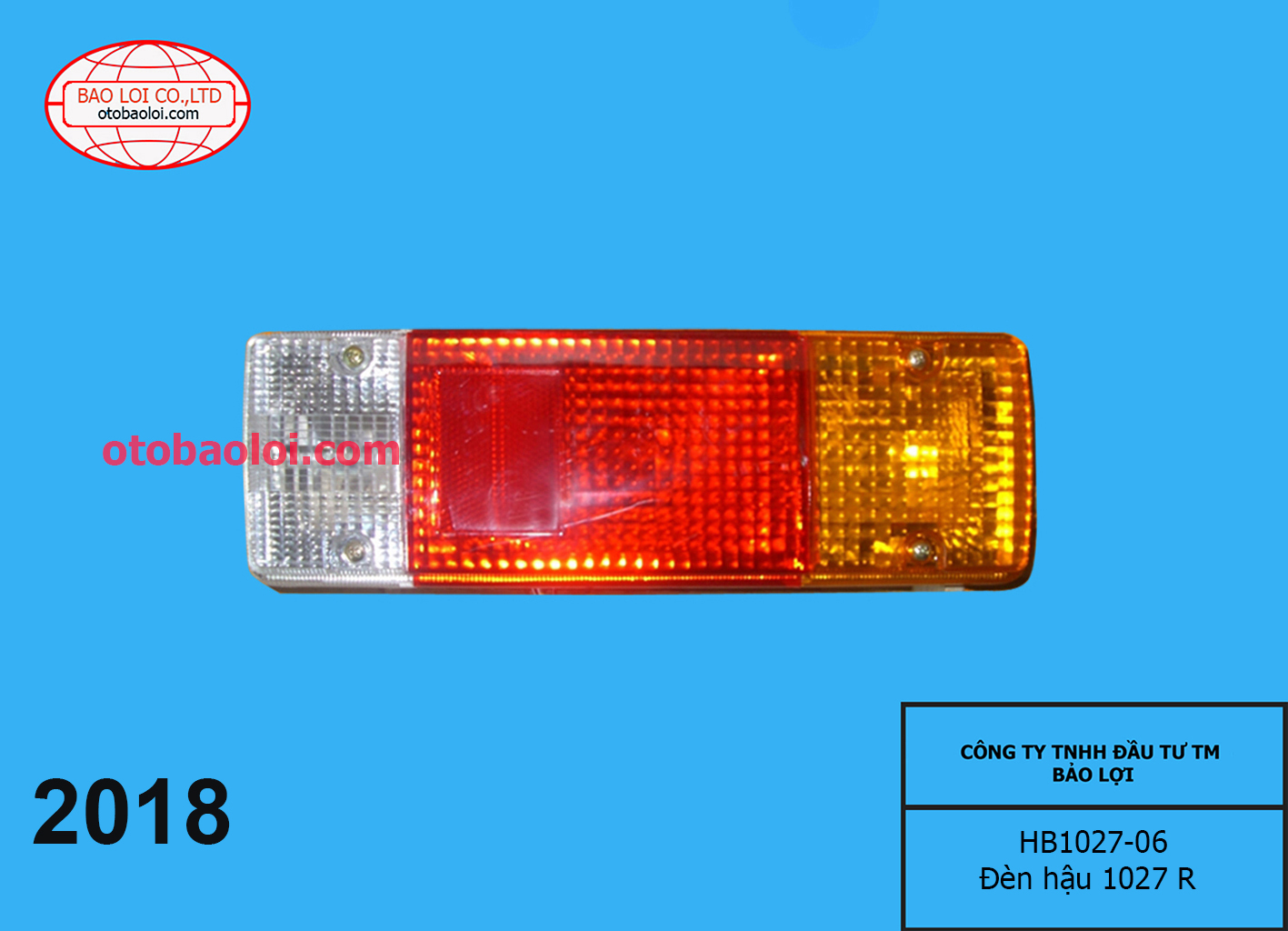 Đèn hậu 1027 R