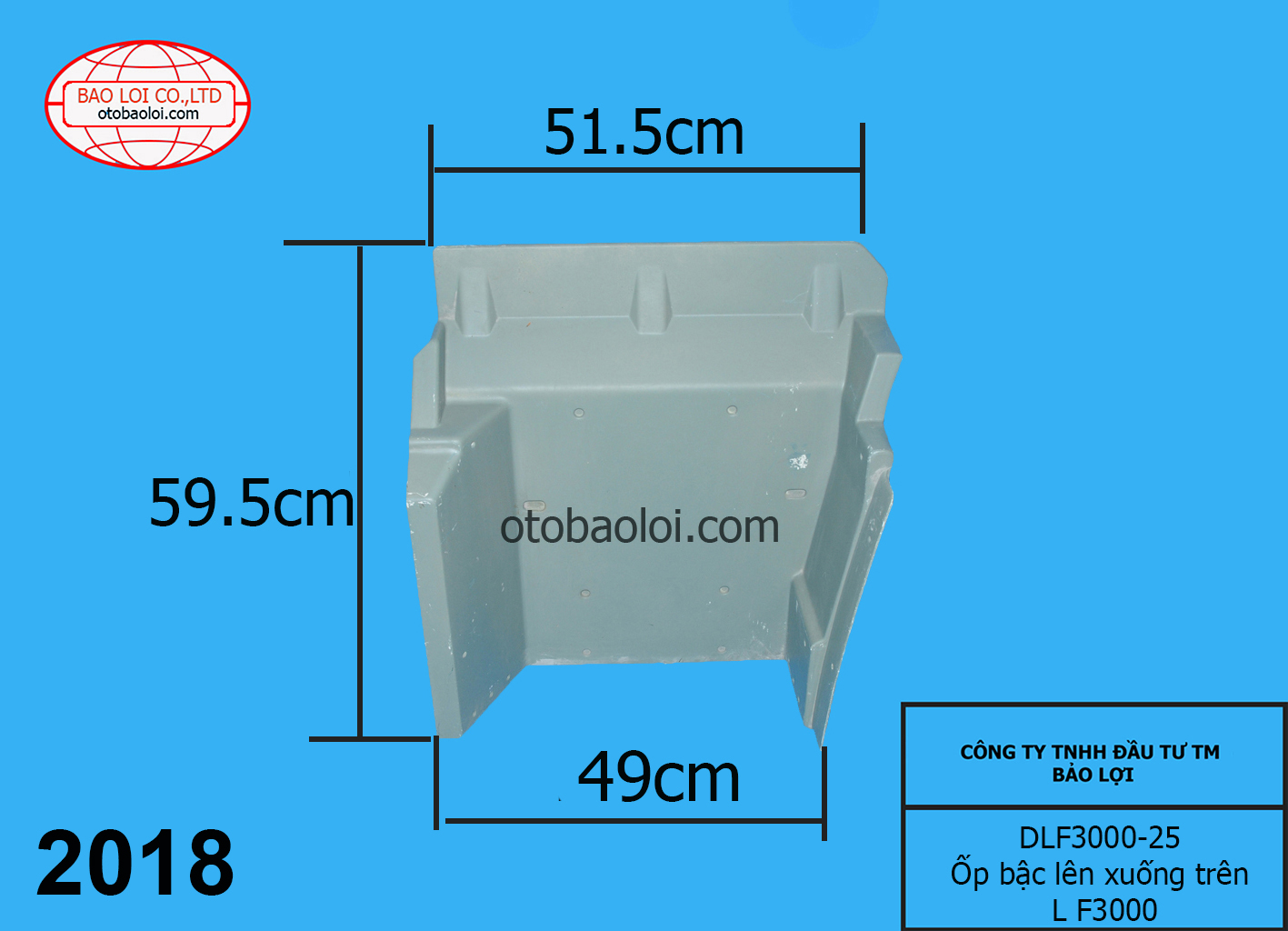 Ốp bậc lên xuống trên L F3000 