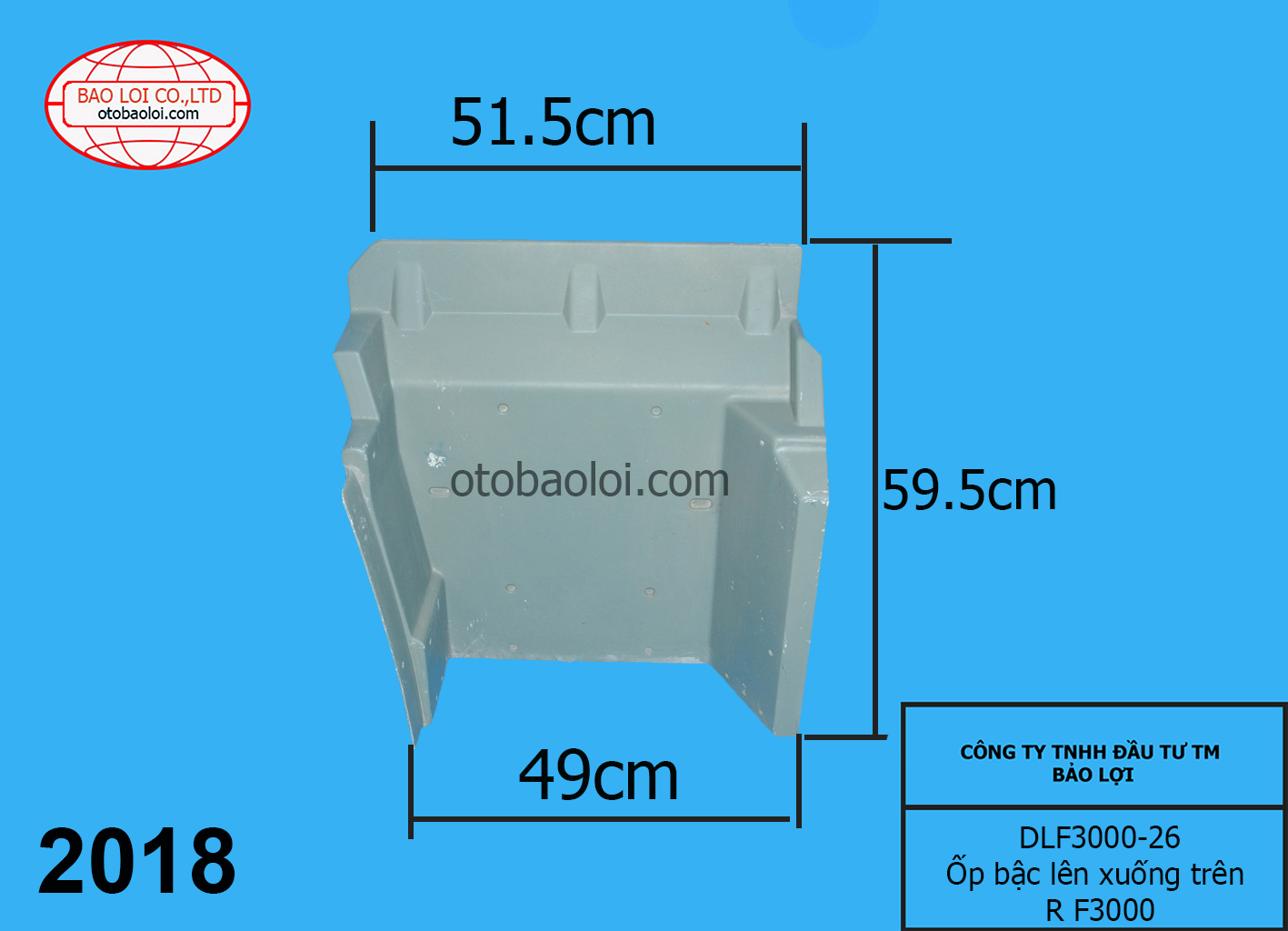 Ốp bậc lên xuống trên R F3000 