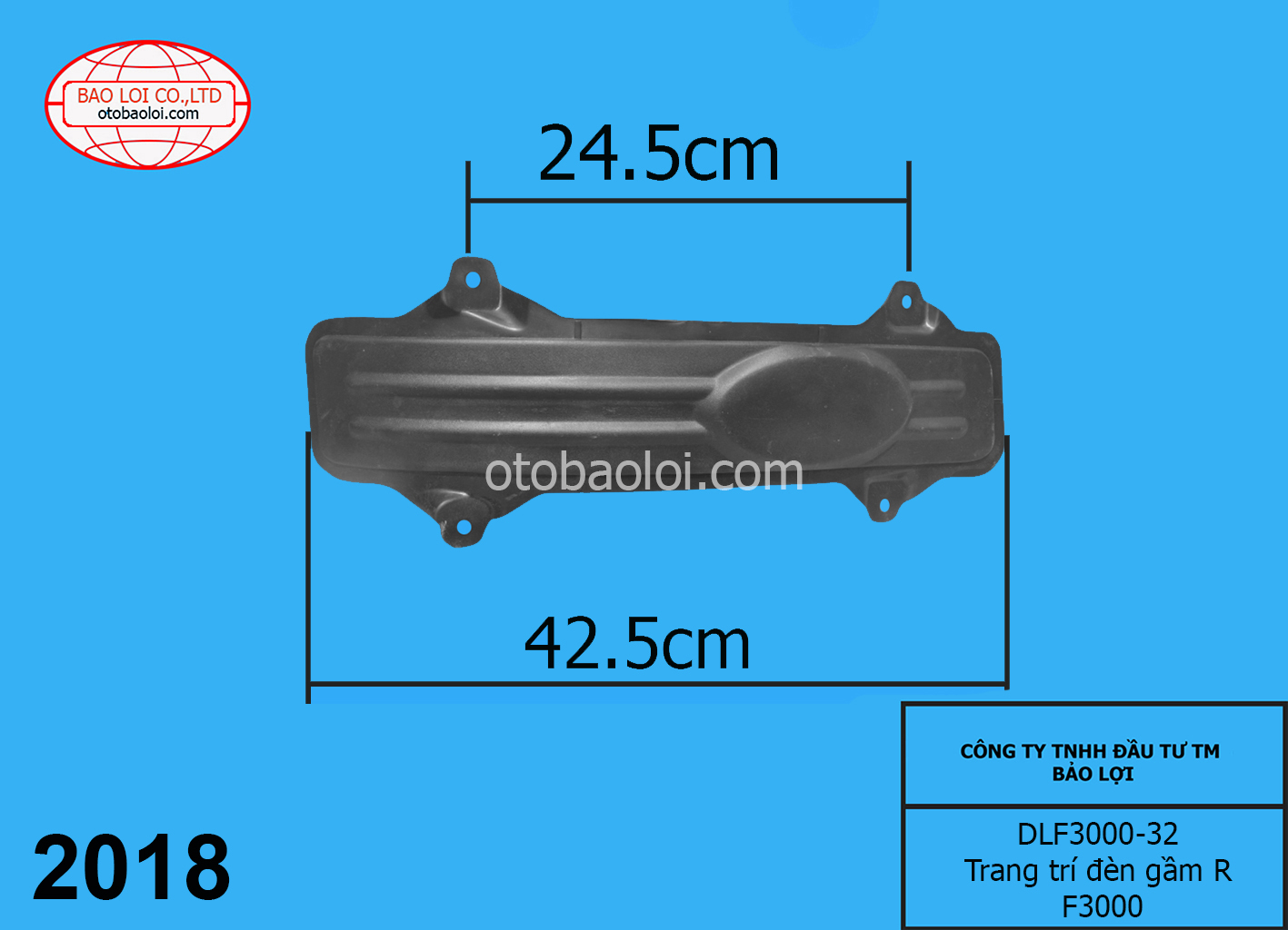 Trang trí  đèn gầm R F3000