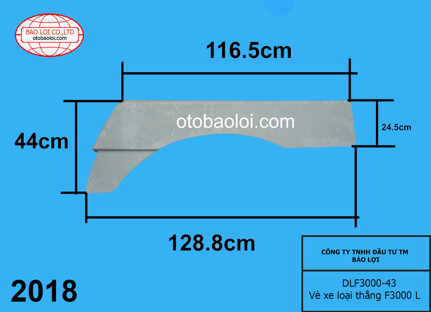 Vè xe loại thẳng F3000 L