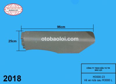 Vè xe nửa sau M3000 L