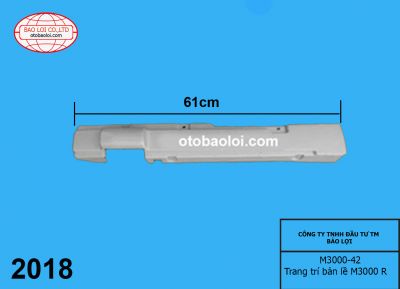 Trang trí bản lề M3000 R