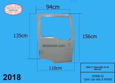 Cánh cửa mộc R M3000