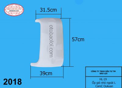 Ốp gió nhỏ ngoài L CamC Oukuan