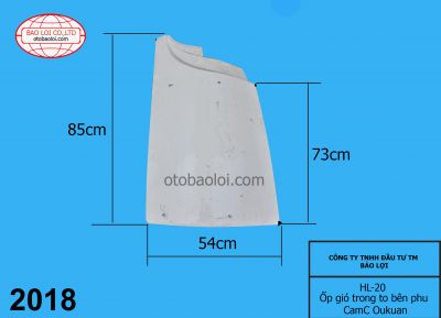 Ốp gió trong to bên phụ CamC Oukuan