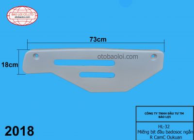 Miếng bịt đầu badosoc ngắn bên phụ CamC