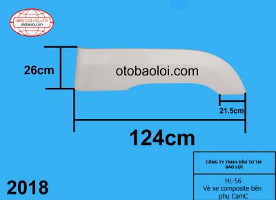 Vè xe composite bên phụ CamC
