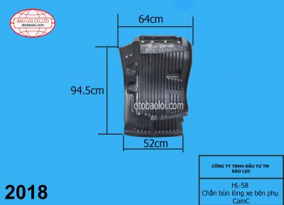 Chắn bùn lòng xe bên phụ CamC