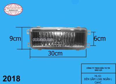 ĐÈN GẦM LOẠI NGẮN BÊN LÁI CamC