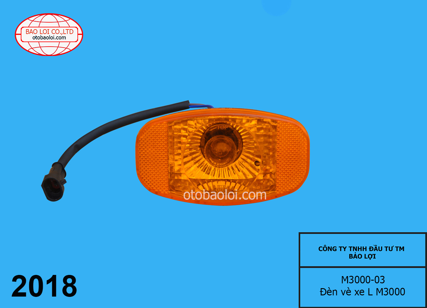 Đèn vè xe  L M3000