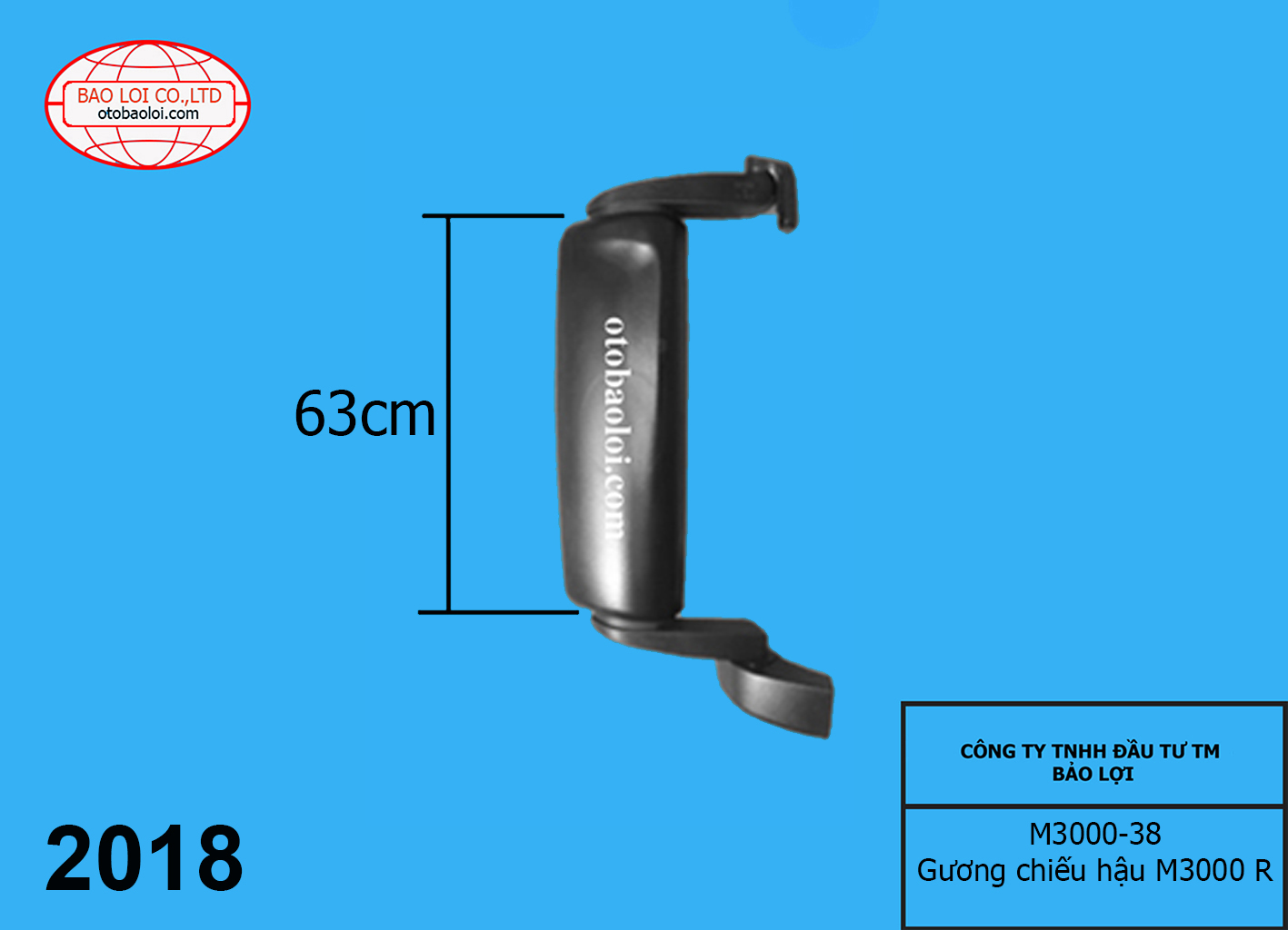 Gương chiếu hậu M3000 R