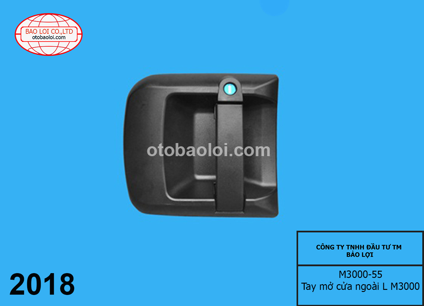 Tay mở cửa ngoài L M3000