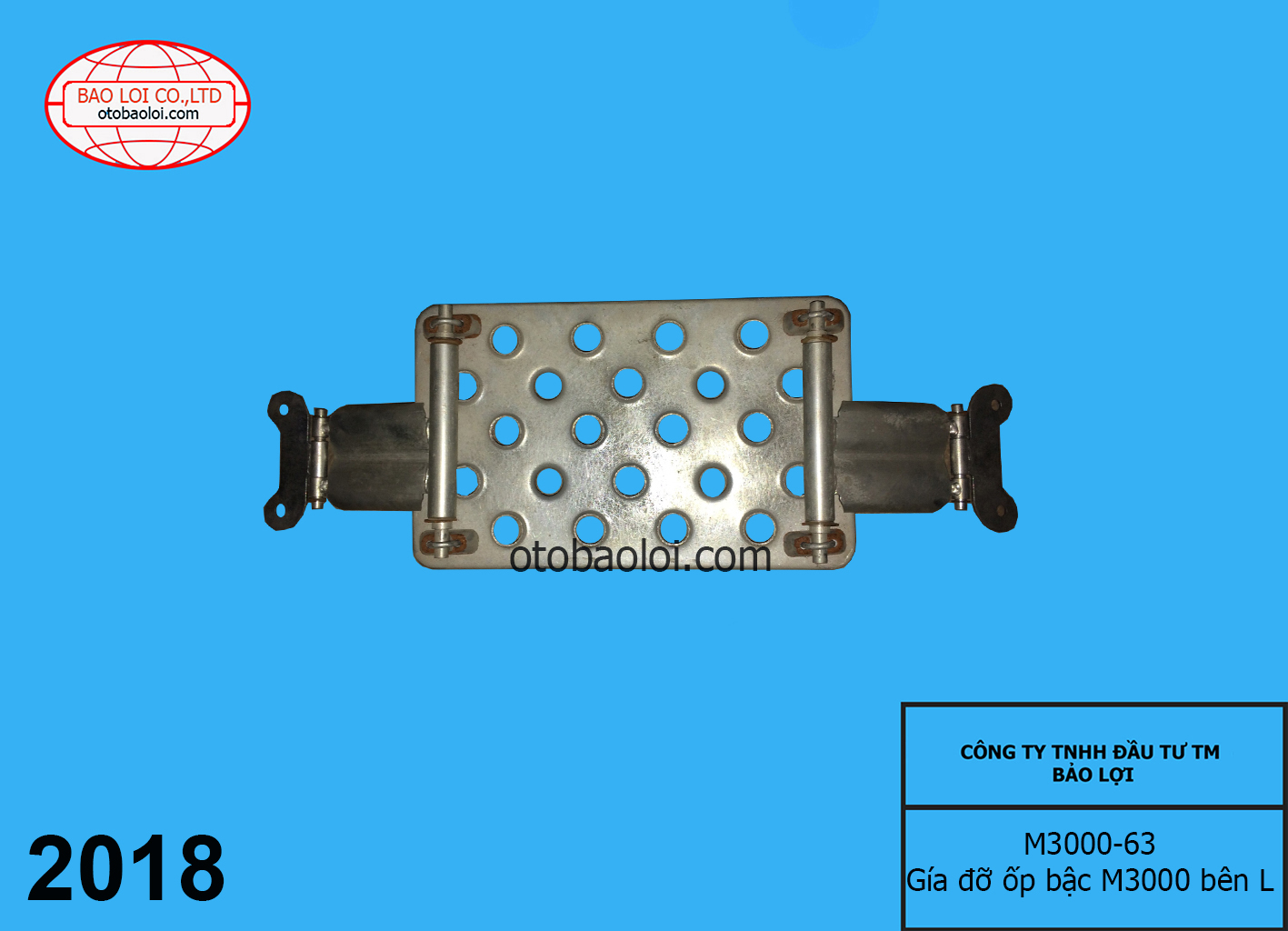 Gía đỡ ốp bậc M3000 bên L