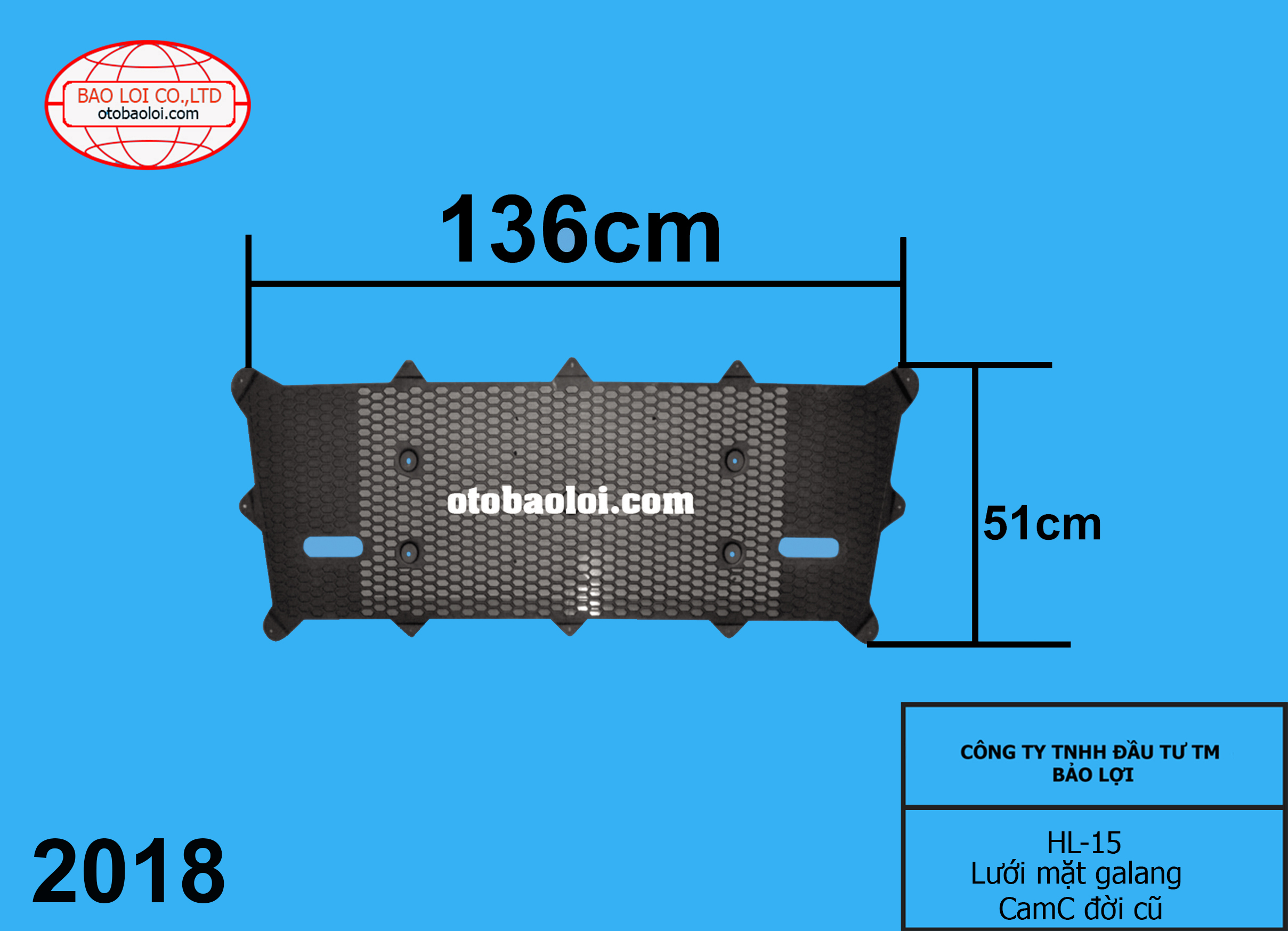 Lưới mặt galang CamC đời cũ