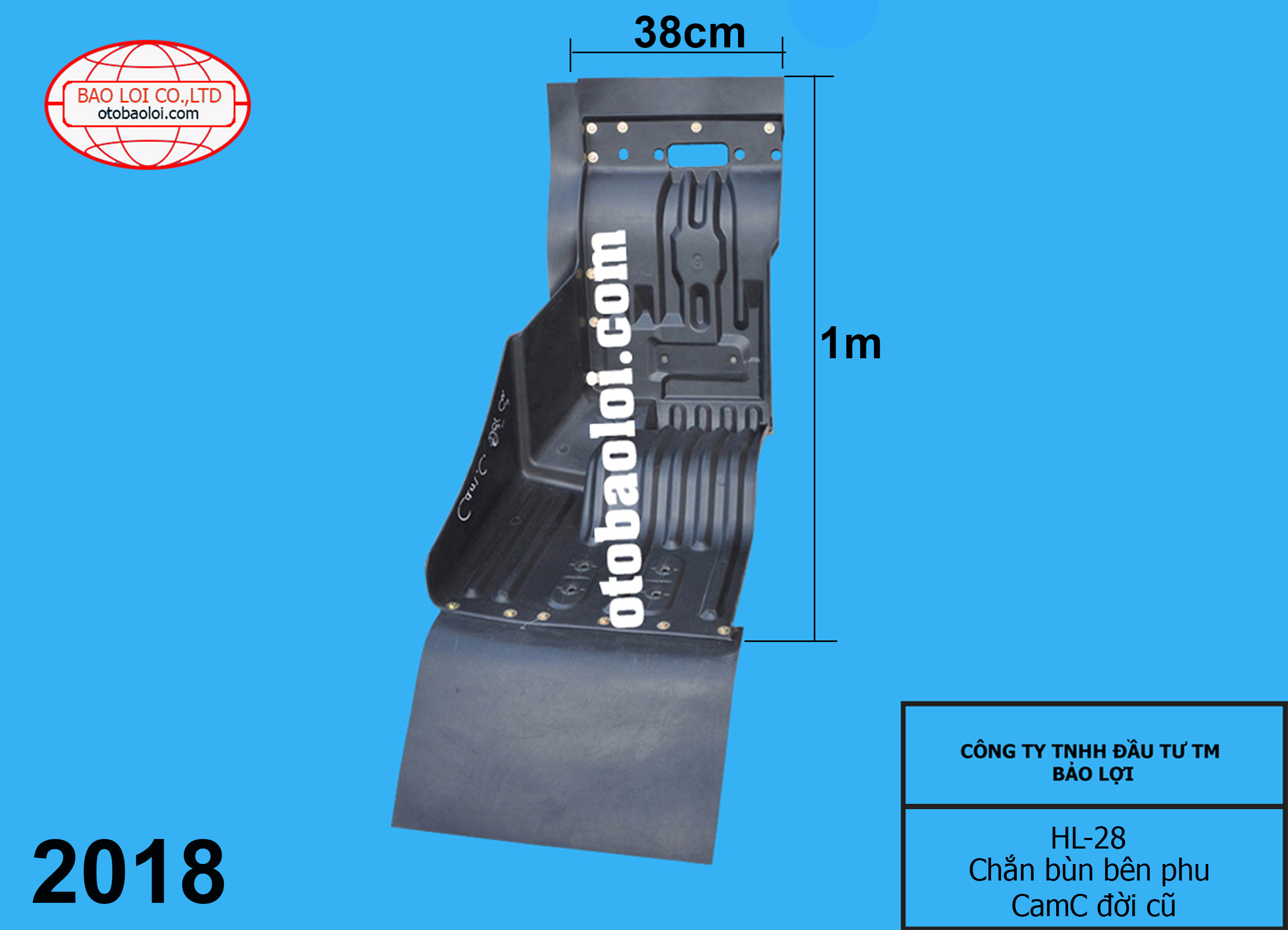 Chắn bùn bên phụ CamC đời cũ