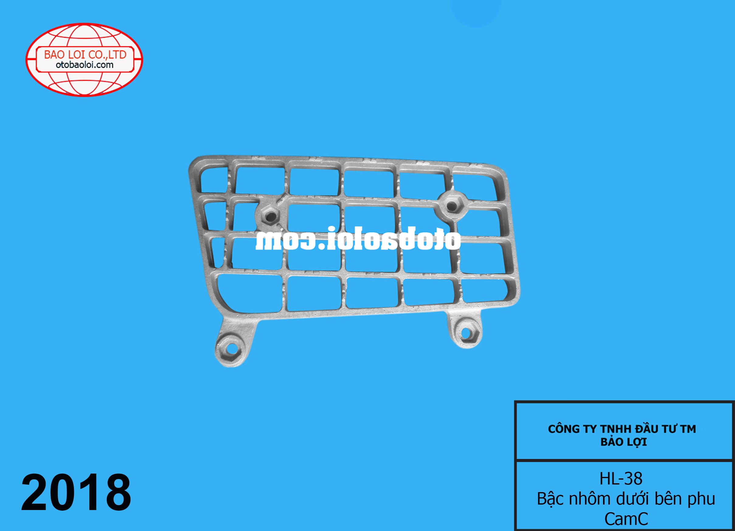 Bậc lx nhôm dưới bên phụ CamC