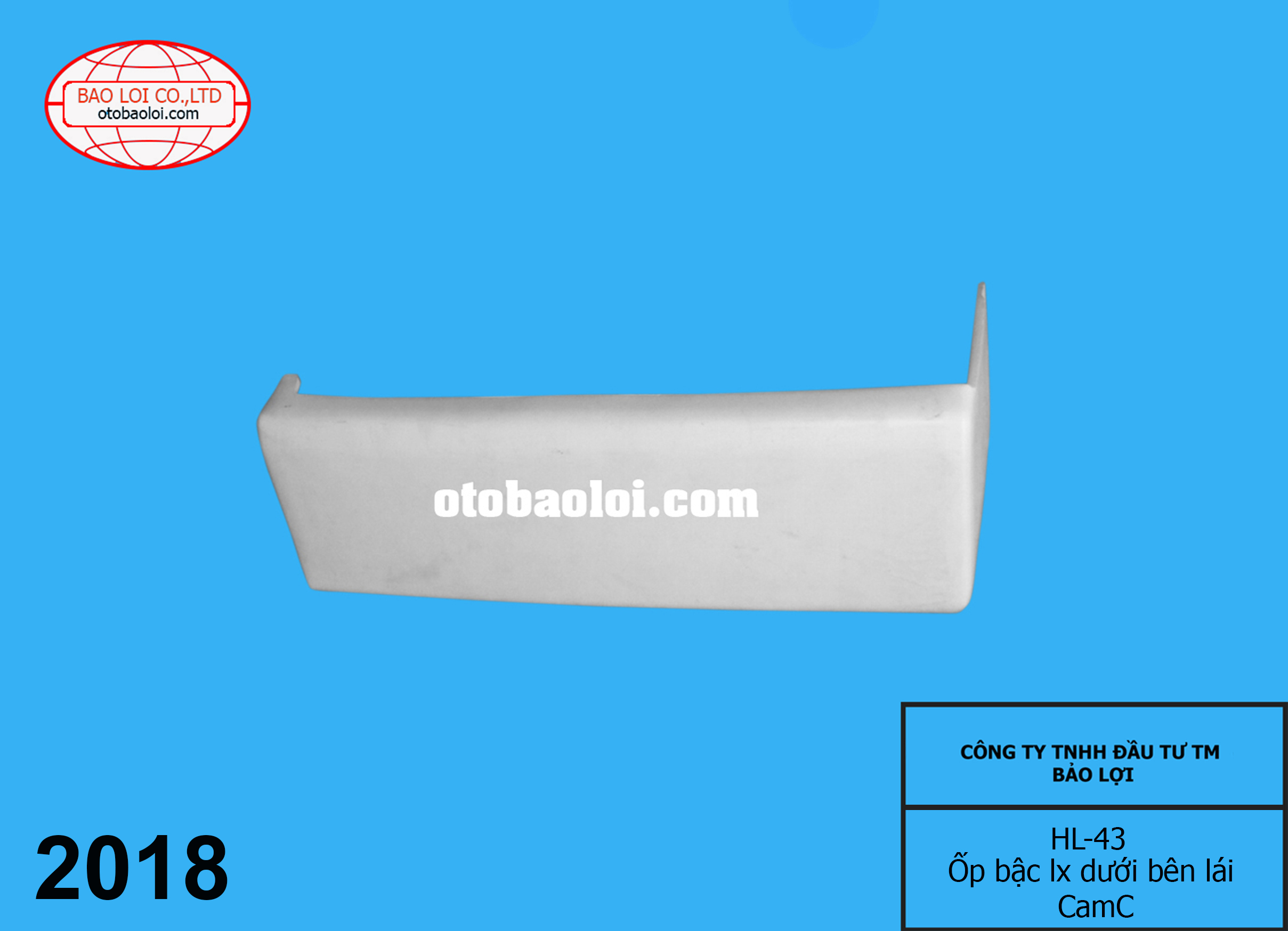 Ốp bậc lx dưới bên lái CamC