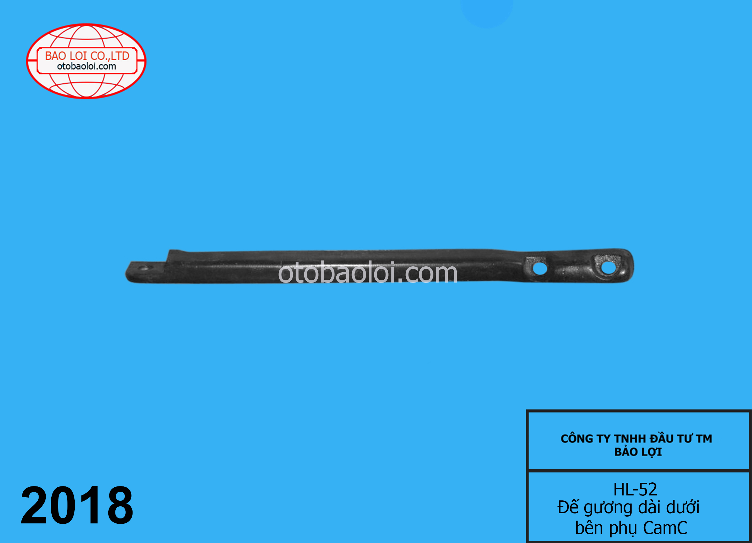 Đế gương dài dưới bên phụ CamC