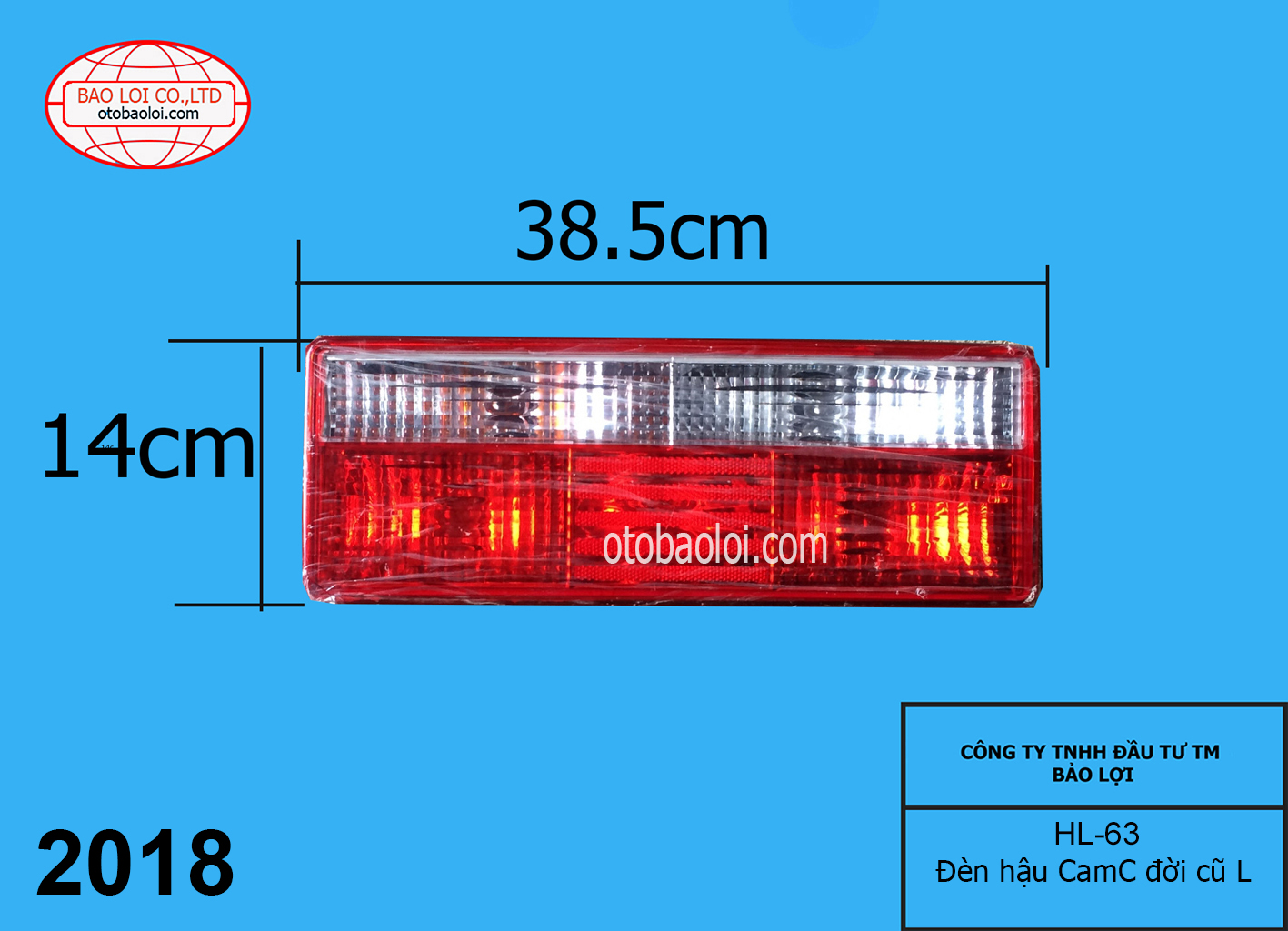 Đèn hậu bên lái CamC