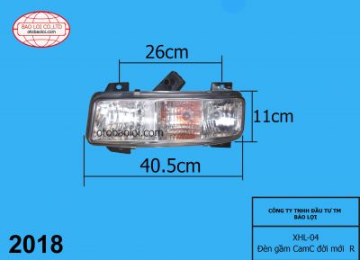Đèn gầm CamC đời mới bên R