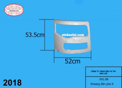 Khoang đèn pha R CamC đời mới