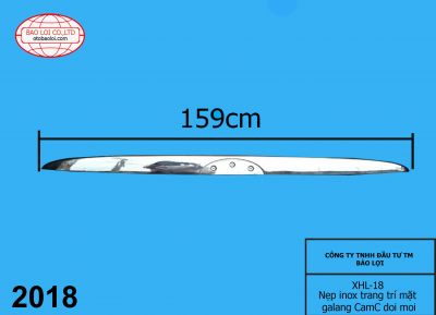 Nẹp inox trang trí mặt galang