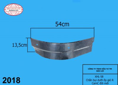 Chắn bụi dưới ốp gió R CamC đời mới