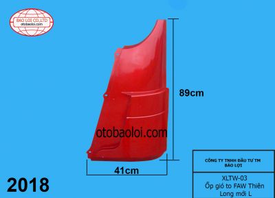 Ốp gió to FAW Thiên Long mới L