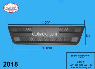 Lưới badosoc 1.290m x 300cm FAW Thiên Long mới