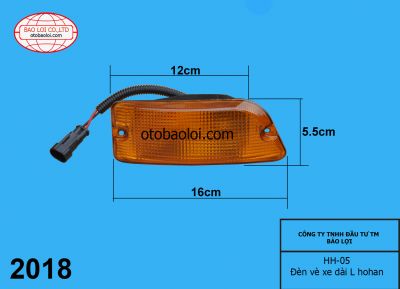 Đèn vè xe dài L hohan