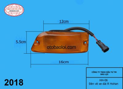 Đèn vè xe dài R Hohan