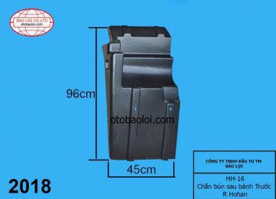 Chắn bùn sau bánh Trước R Hohan