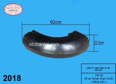 Vè xe hohan đoạn trước miếng trên L