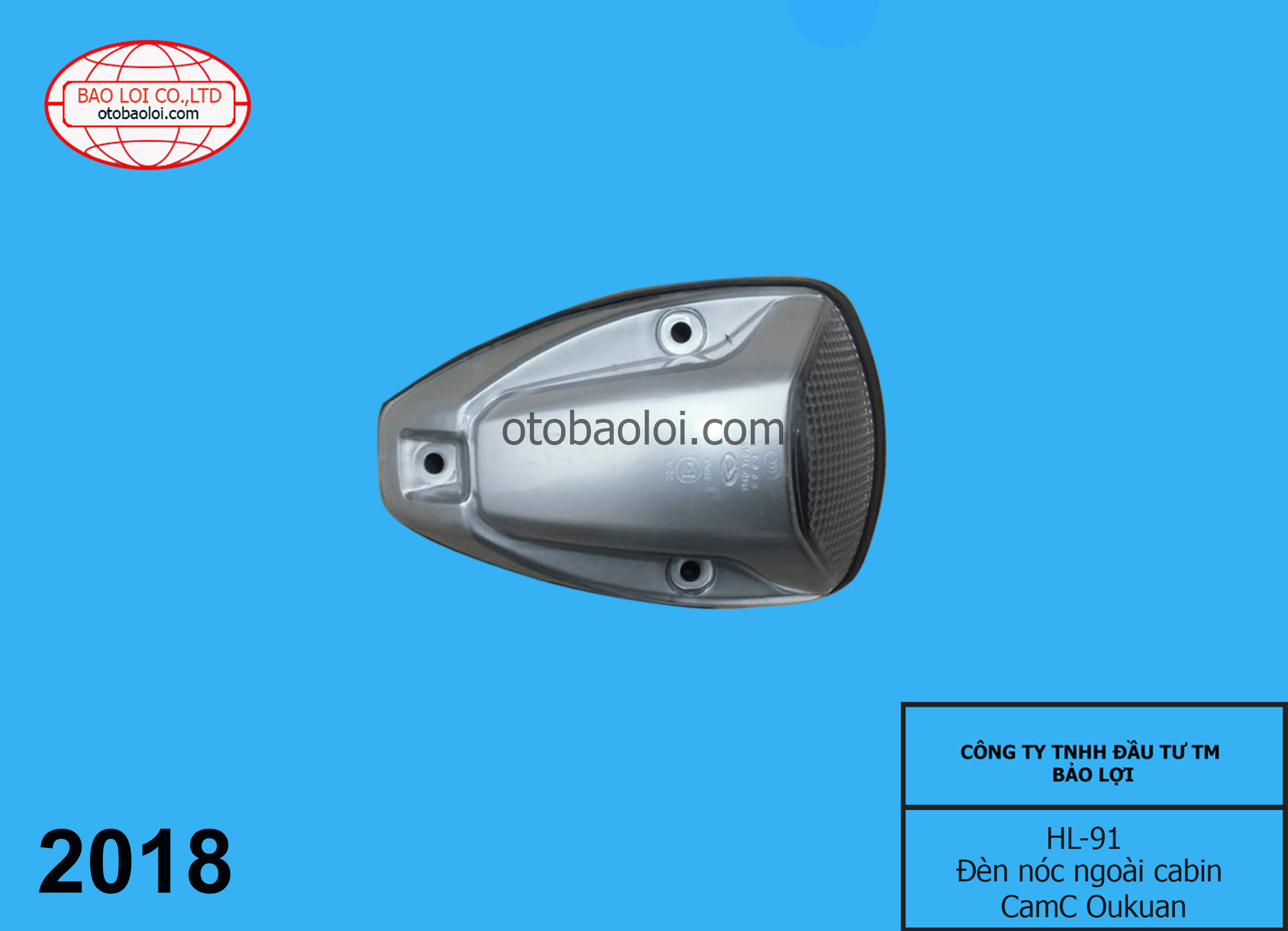 Đèn nóc ngoài cabin CamC Oukuan