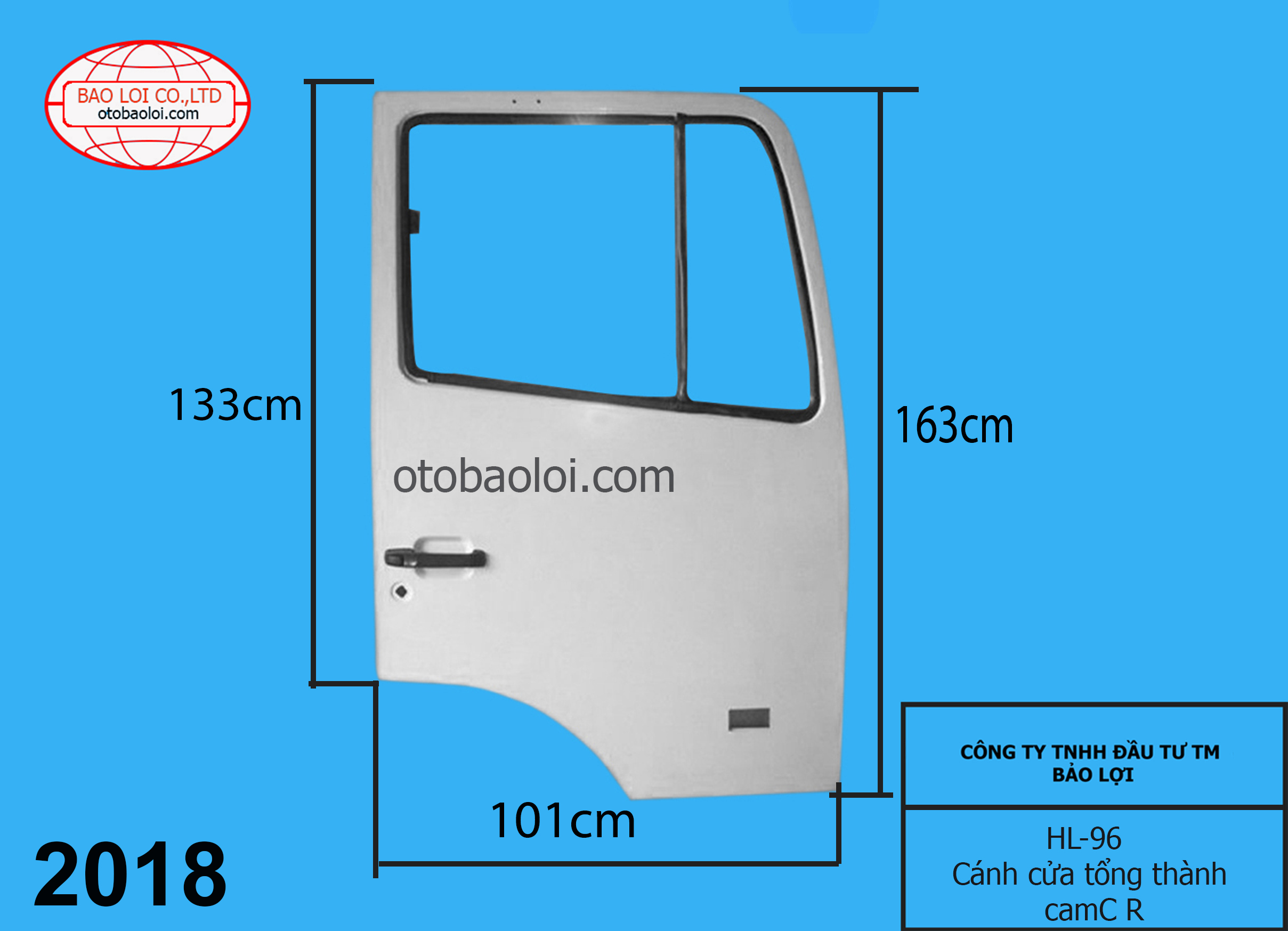 cánh cửa tổng thành cam C R