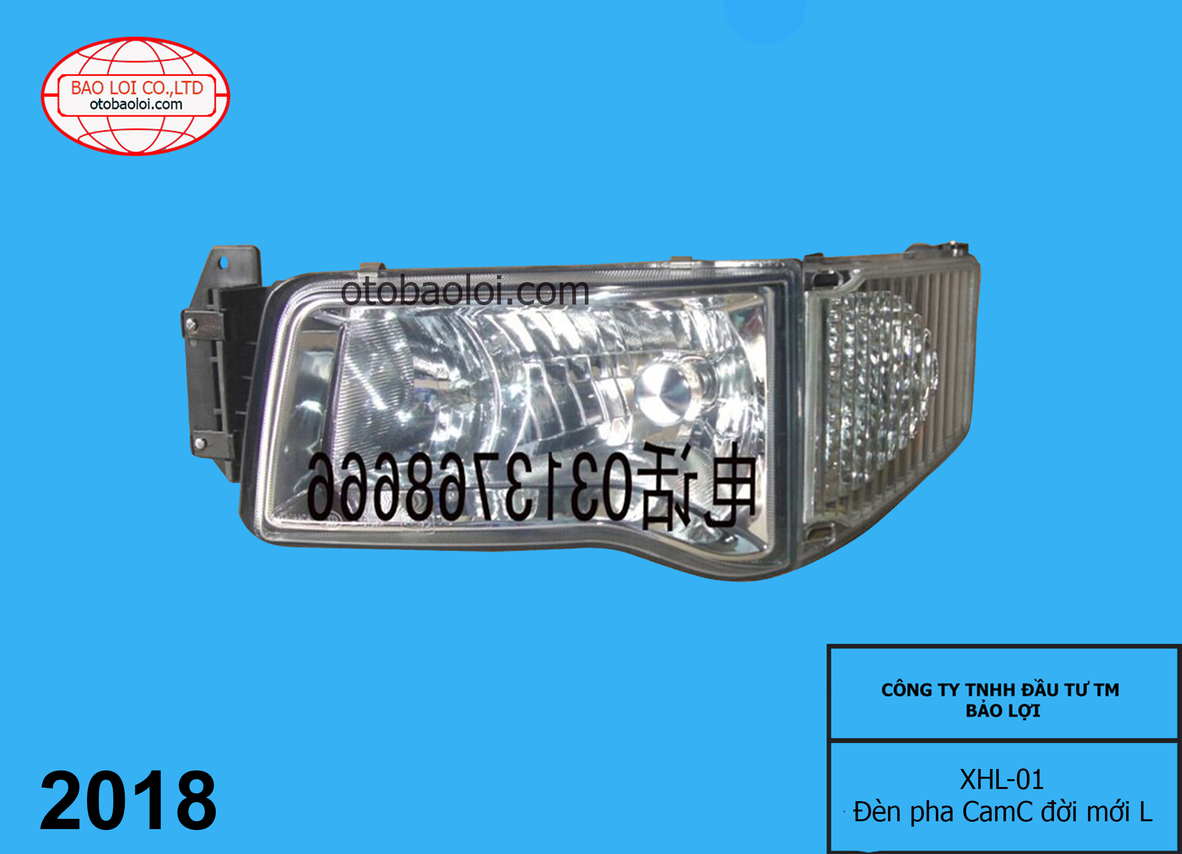 Đèn pha CamC đời mới L