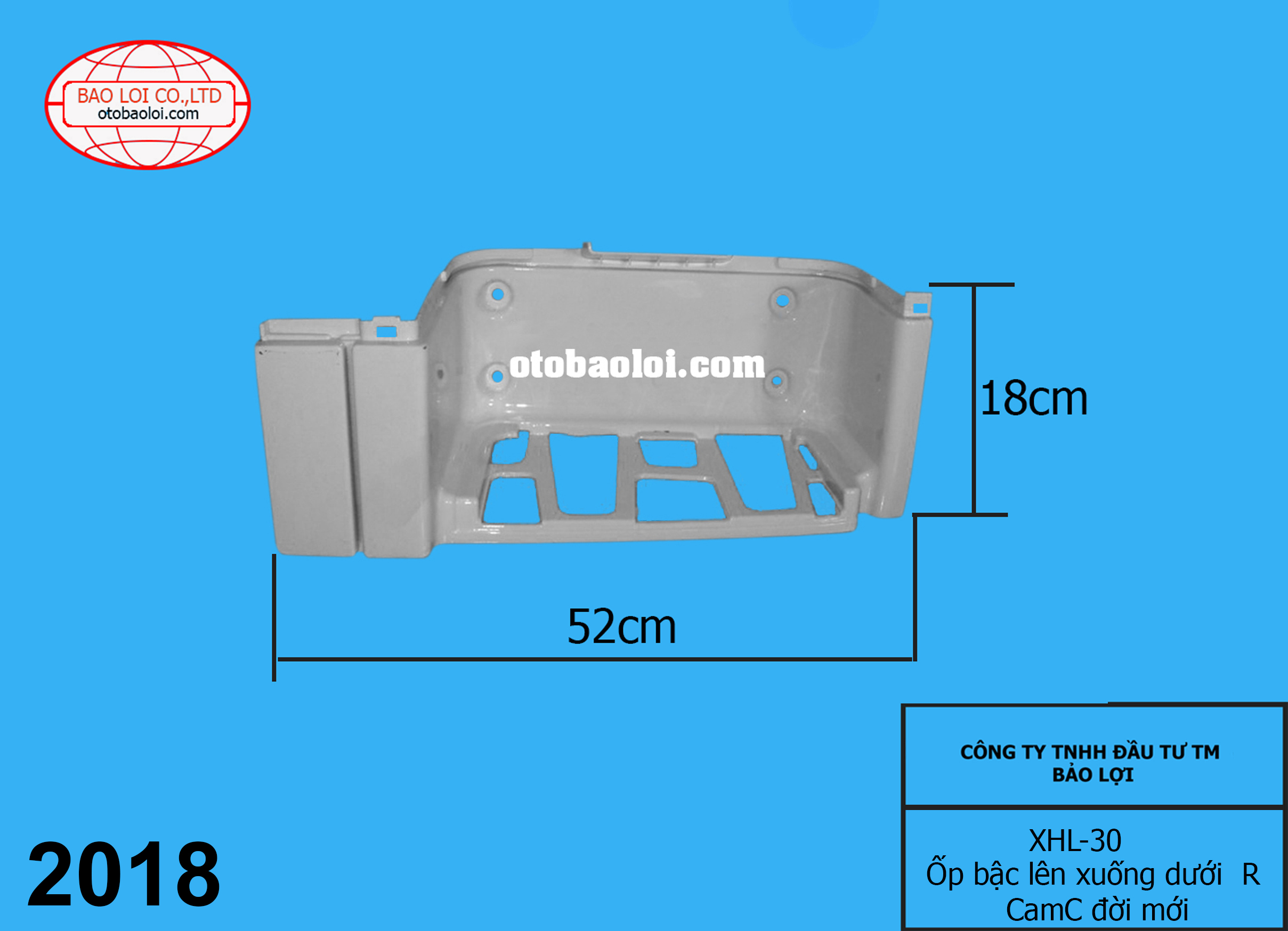 Ốp bậc lên xuống dưới bên R CamC đời mới