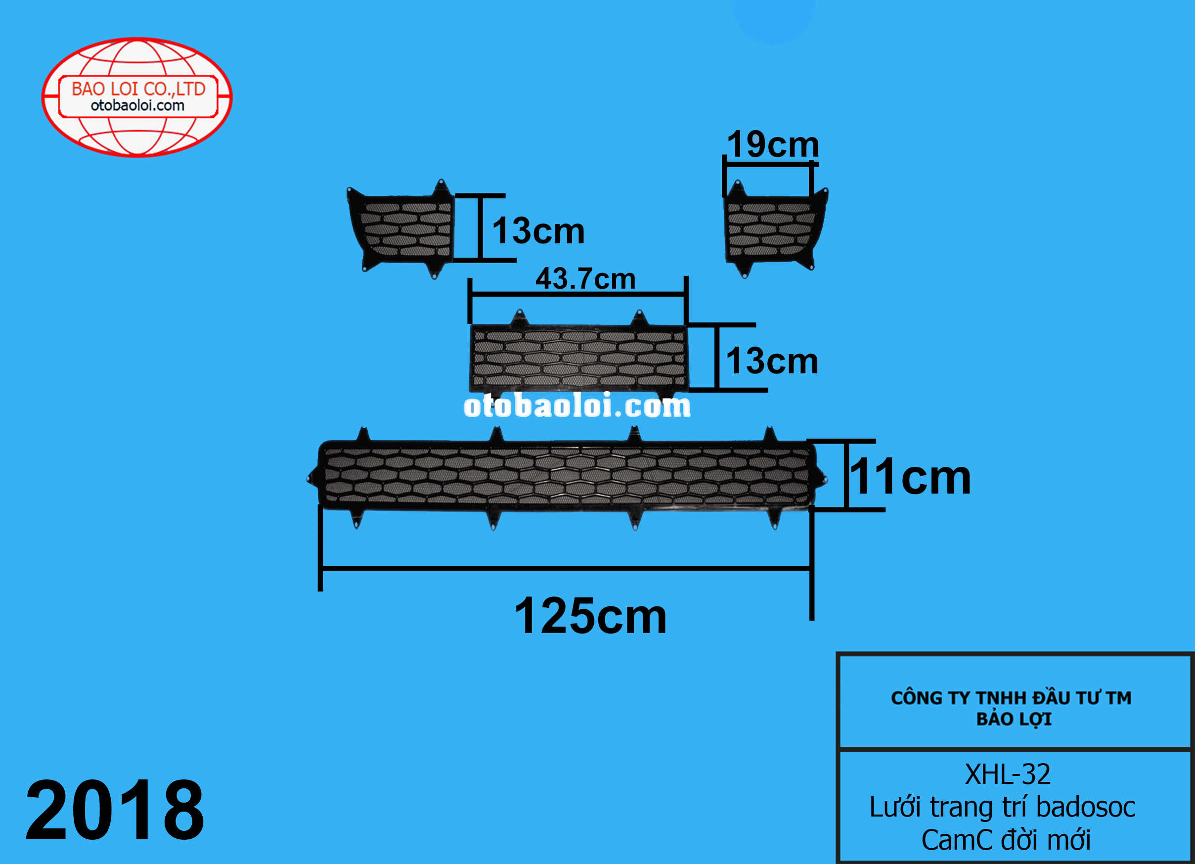 Lưới trang trí badosoc CamC đời mới