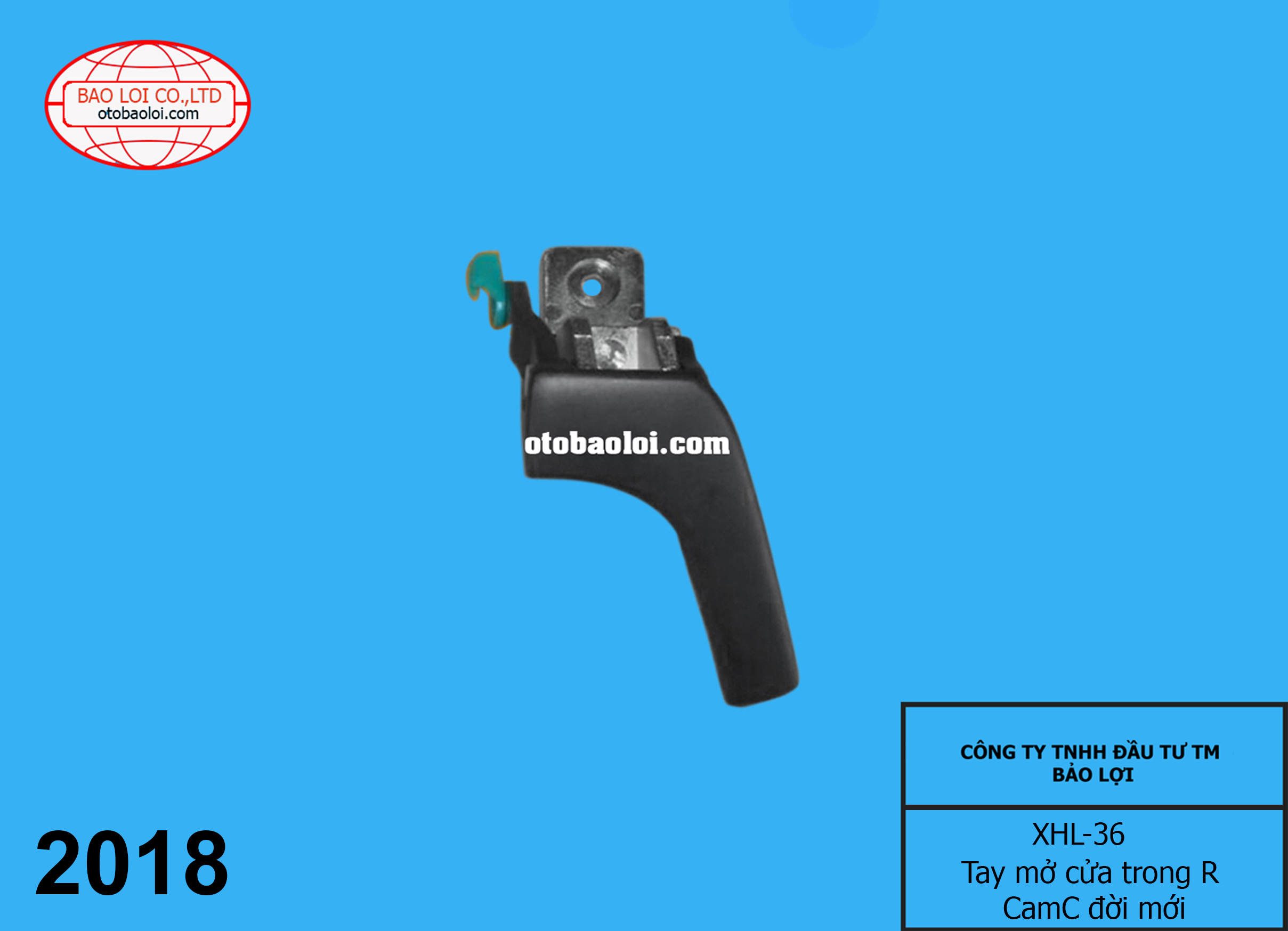 Tay mở cửa trong R CamC đời mới