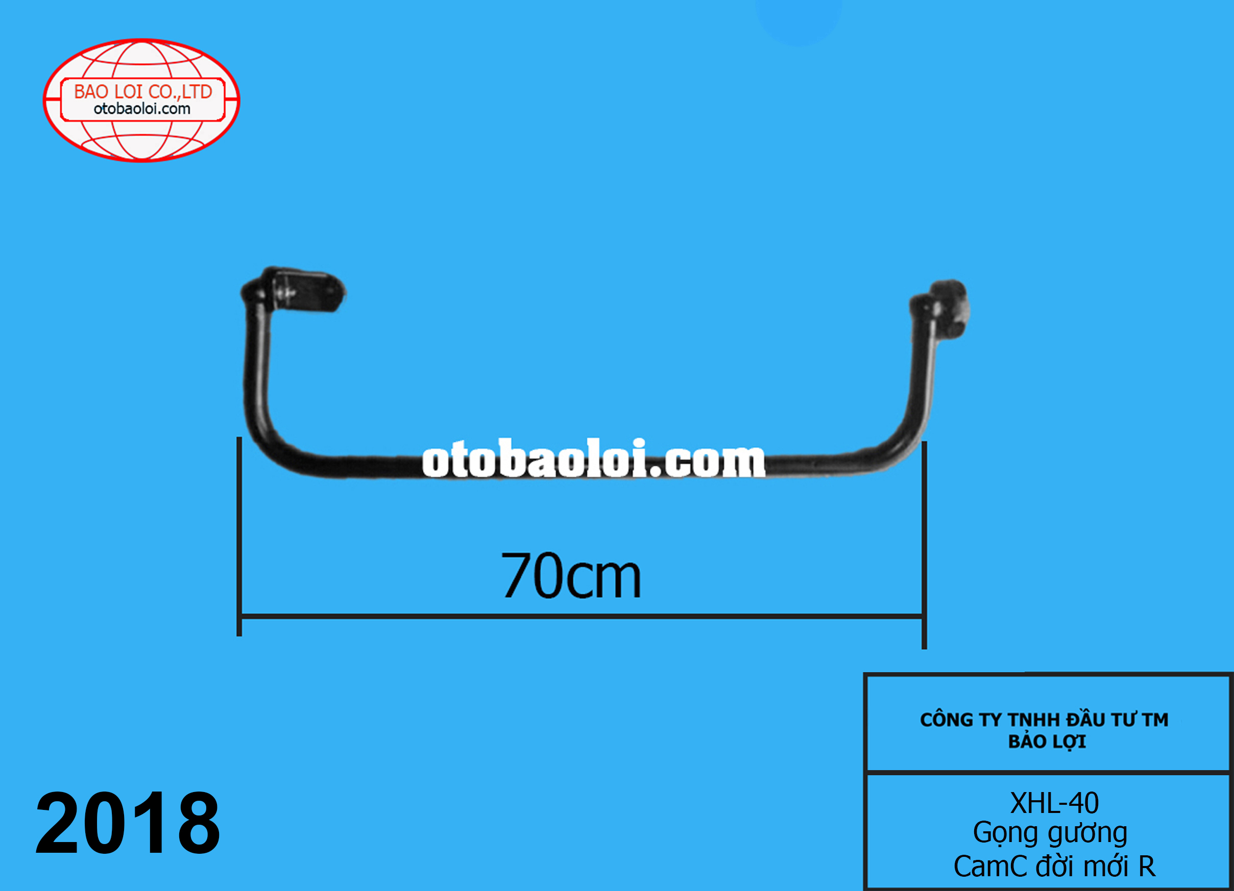 Gọng gương CamC đời mới R