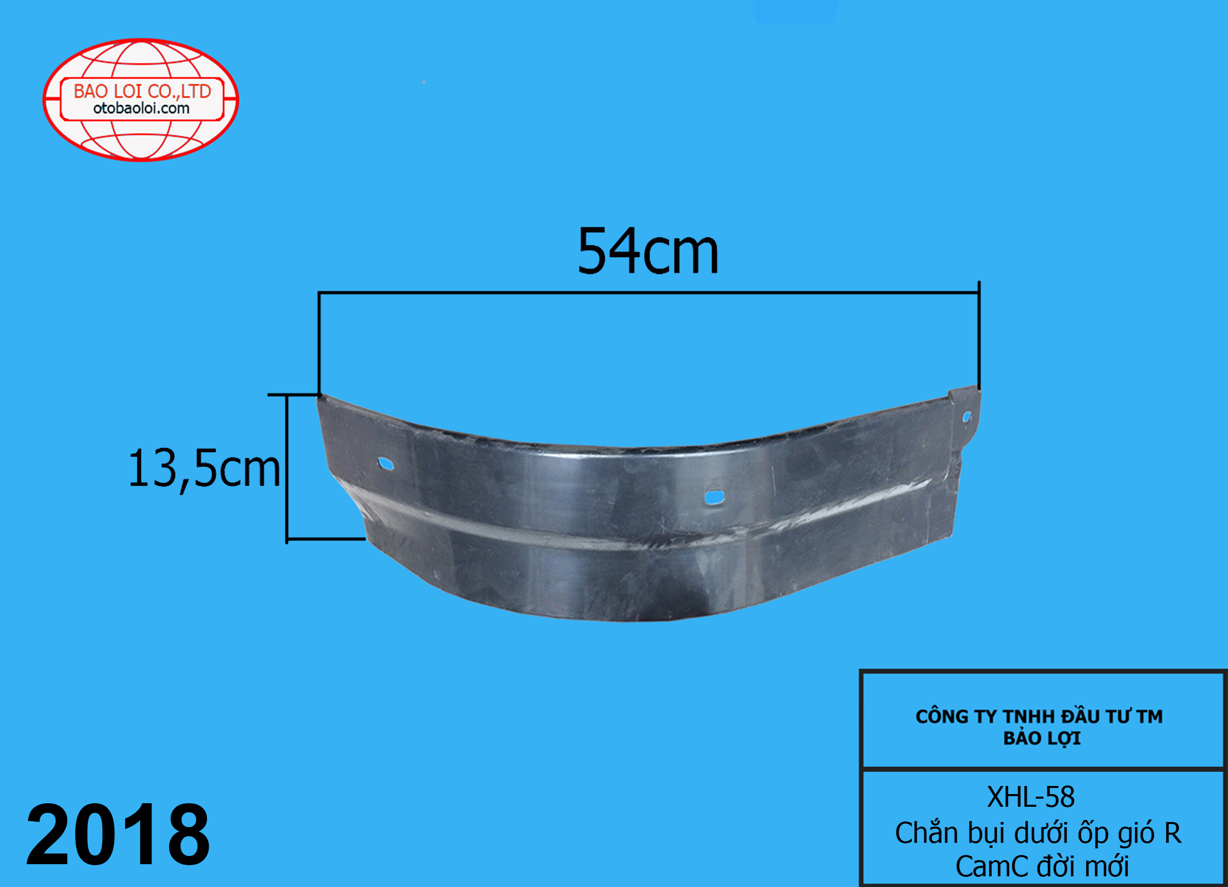 Chắn bụi dưới ốp gió R CamC đời mới