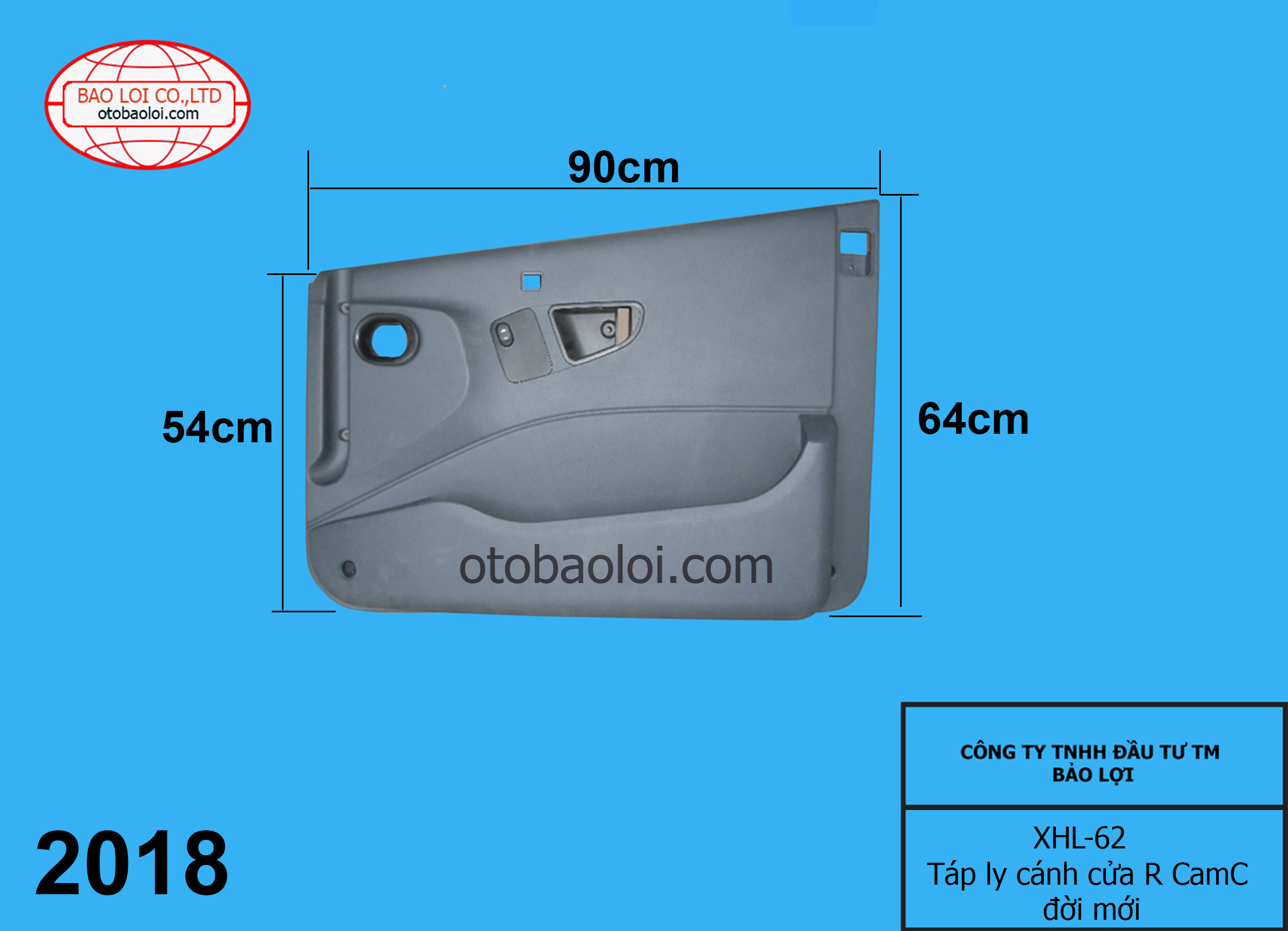 Táp ly cánh cửa R CamC đời mới