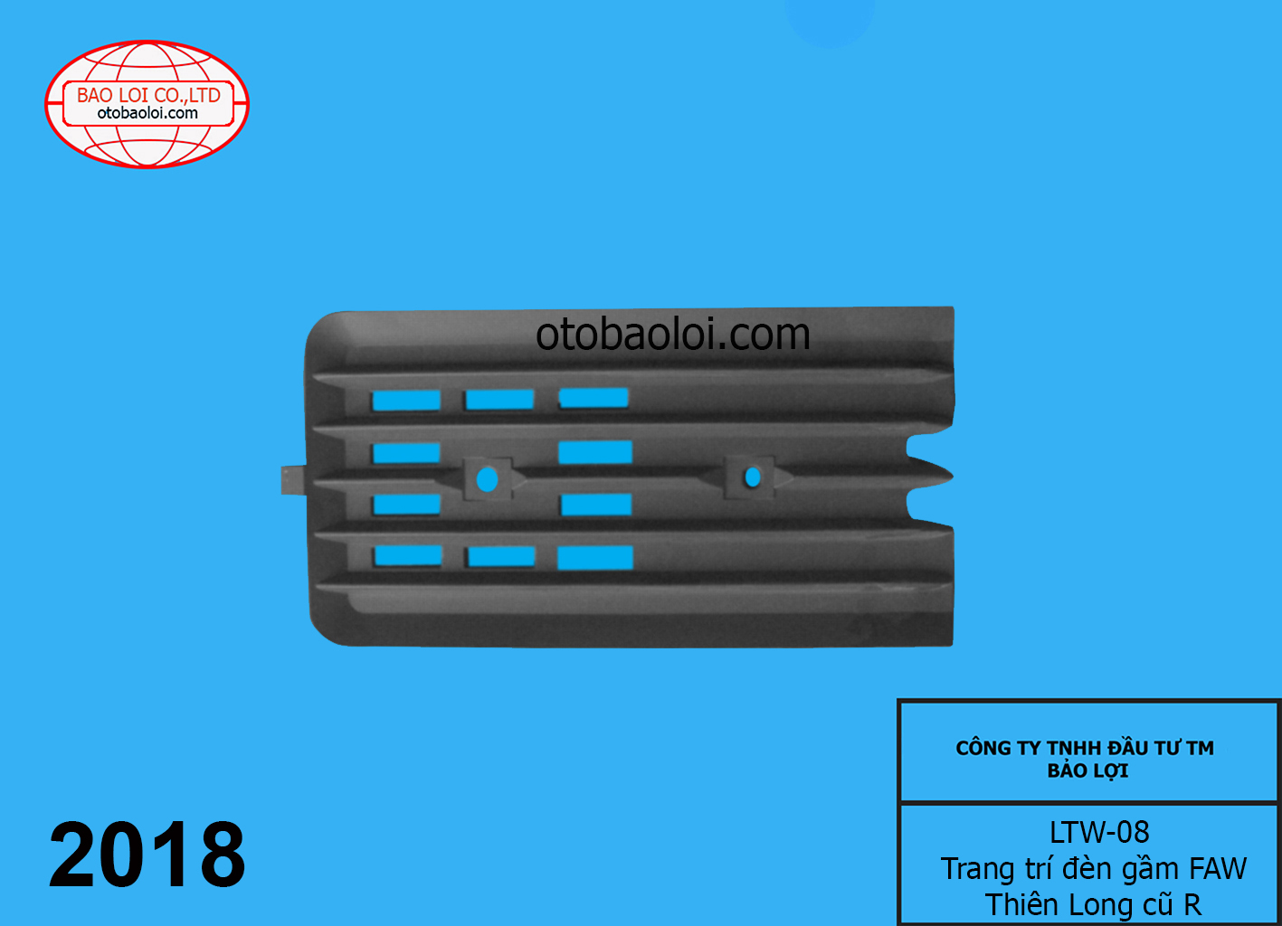 Trang trí đèn gầm FAW Thiên Long cũ R